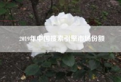 2019年中国搜索引擎市场份额